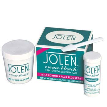 日本以外の世界12か国では眉毛や体毛の脱色クリームとして大人気のjolen(ジョレン)クリーム